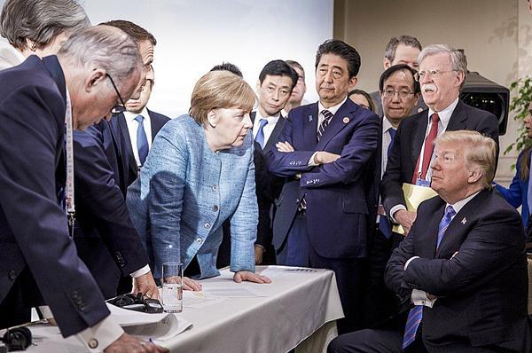 G7领导人峰会在即国客信配，“他们都希望避免与特朗普冲突” 贸易分歧成焦点